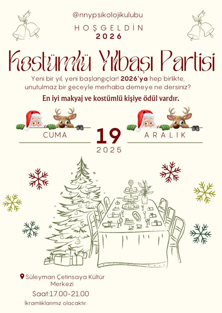 Kostümlü Yılbaşı Partisi