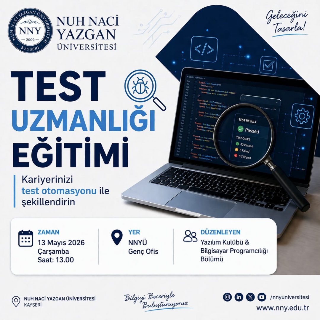 Test Uzmanlığı Eğitimi