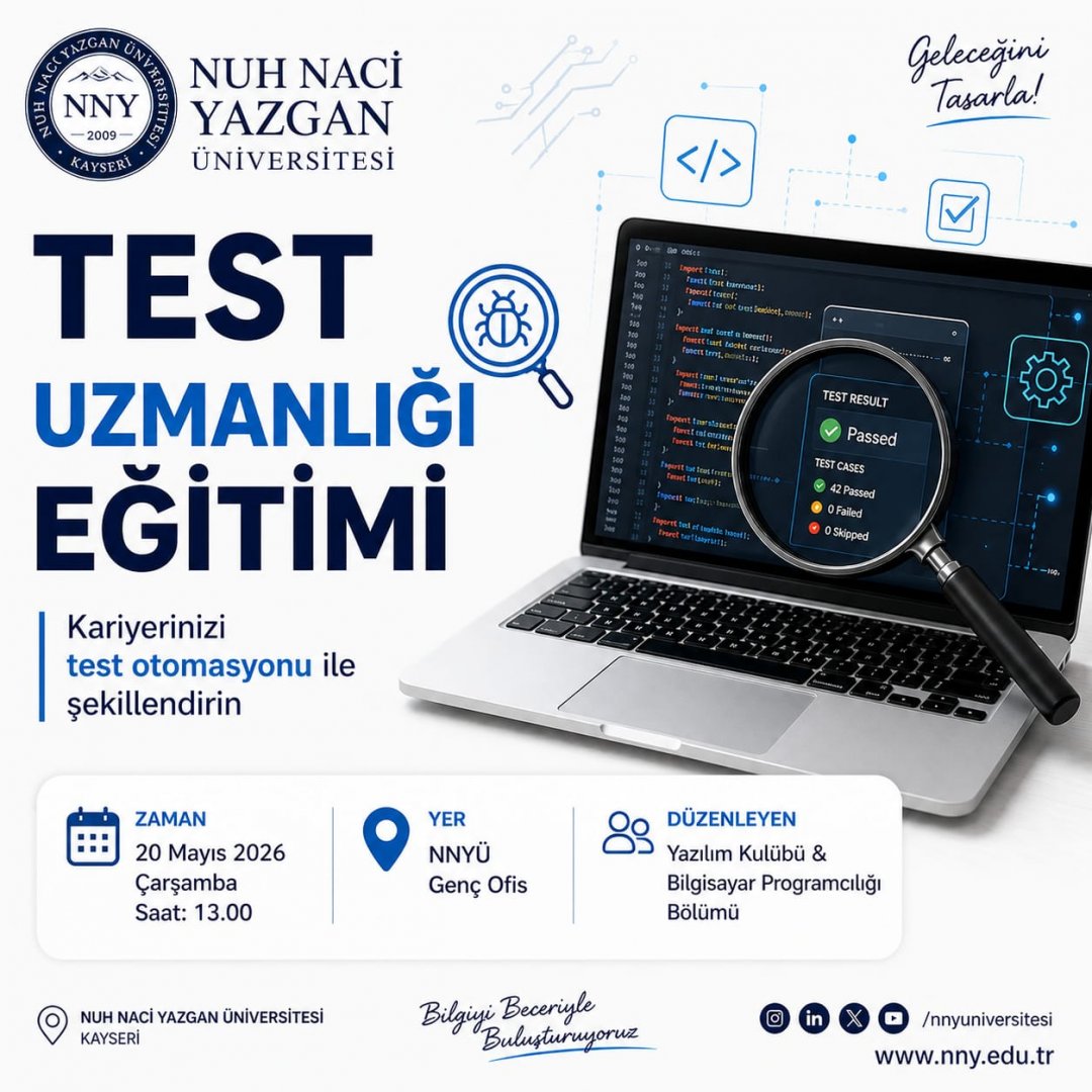 Test Uzmanlığı Eğitimi