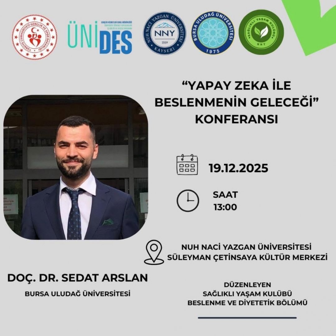 Yapay Zeka ile Beslenmenin Geleceği Konferansı