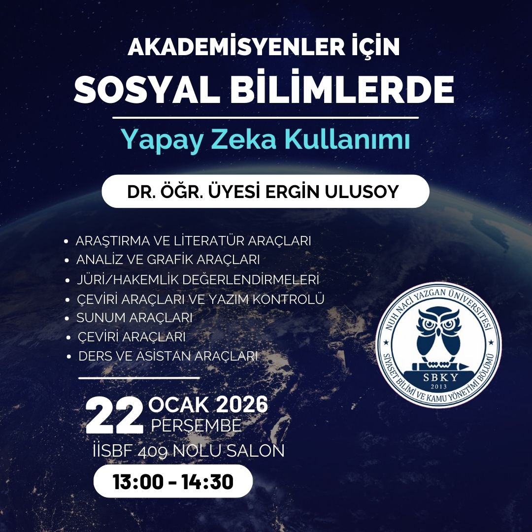 Sosyal Bilimlerde Yapay Zeka Kullanımı
