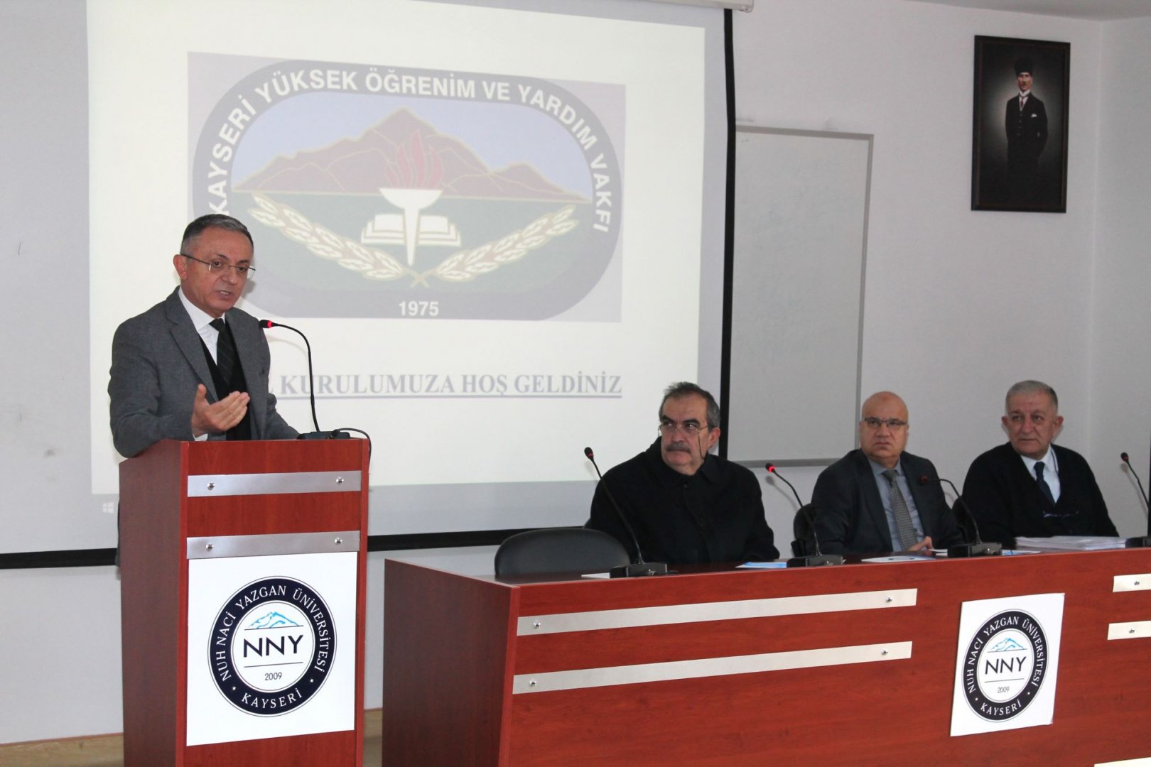 Kayseri Yükseköğrenim ve Yardım Vakfı Olağan Genel Kurulu Yapıldı.