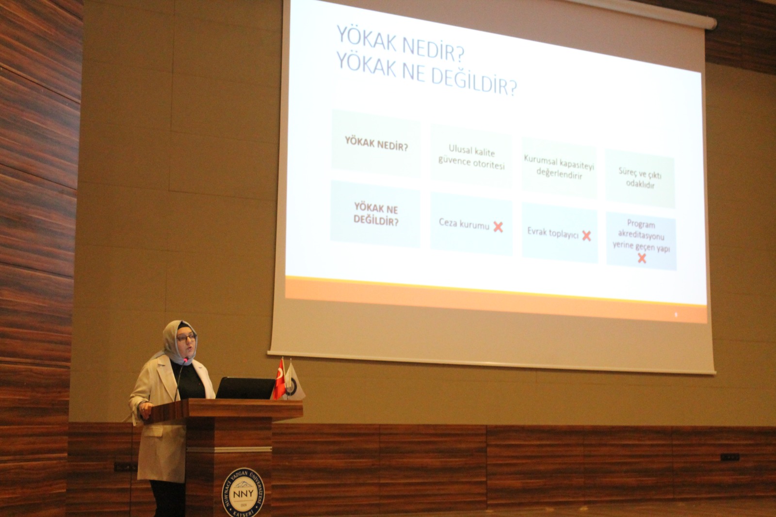 Üniversitemizde Kurumsal Akreditasyon Hazırlık Eğitim Serisinin İkinci Oturumu Gerçekleştirildi.