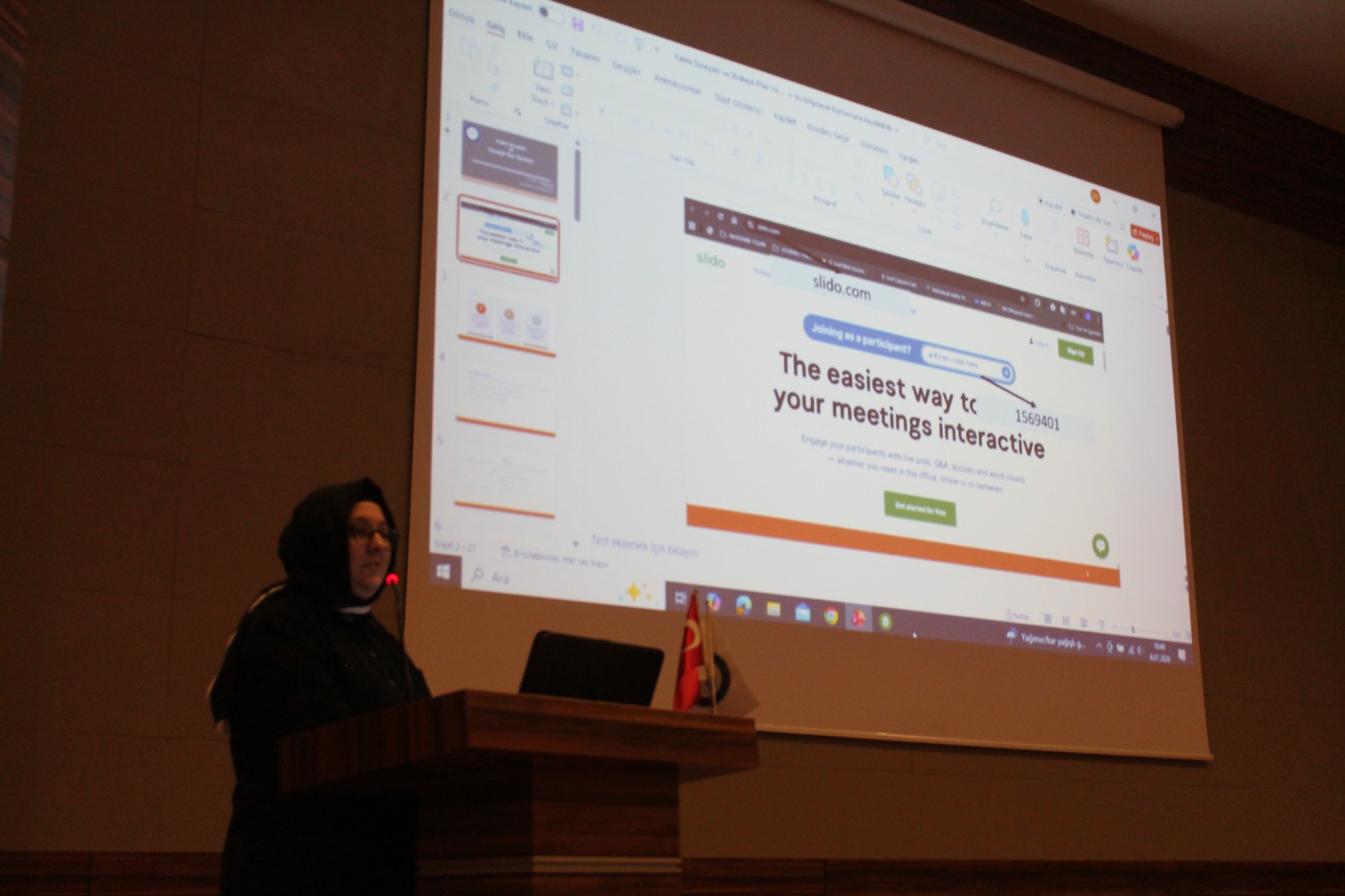 Üniversitemizde Kurumsal Akreditasyon Hazırlık Eğitim Serisi Başladı.