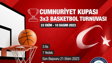 Cumhuriyet Kupası 3x3 Basketbol Turnuvası