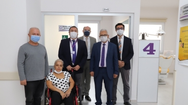 Anadolu Ortopedik Engelliler Derneği  Diş Hekimliği Fakültesi Hastanemizi Ziyaret Etti