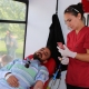 Üniversitemizde Kan Bağışı ve Simülasyon Aracında Emniyet Kemeri Deneyimi