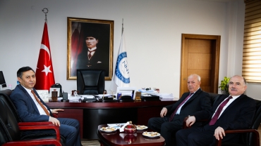 Adli Yargı Adalet Komisyonu Başkanı Sayın Hacı Mustafa Yazıcı Üniversitemizi Ziyaret Etti.