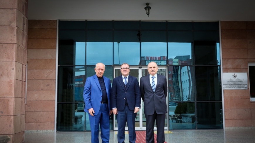 Hacılar Belediye Başkanı Bilal Özdoğan Üniversitemizi Ziyaret Etti