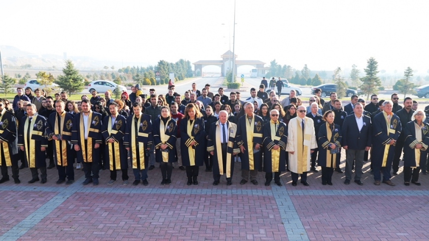 Üniversitemizde Atatürk’ü Anma Töreni Düzenlendi.